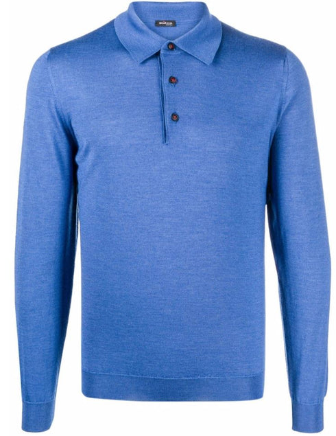 Classic long sleeve polo-shirt